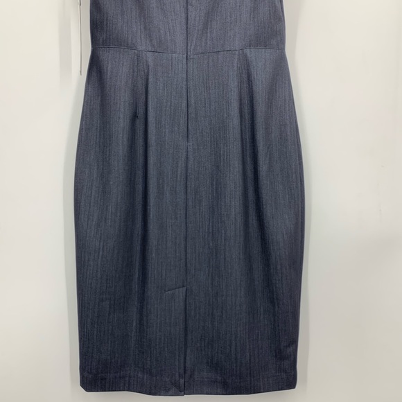 Calvin Klein Dark Denim Wash Dress w/ Zipper - Picture 10 of 13